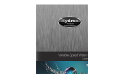 Cruise - Model WV060 - Variable Speed Water-to-Water Geothermal System  Brochure