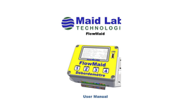 FlowMaid - Small Open Channel Flow Meter Manual