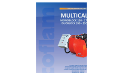 Multicalor - Model 120 to 17000 kW - Dual Fuel Monoblock Burners Brochure