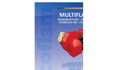 Multiflam - Model 400 to 17000 kW - Dual Fuel Monoblock Burners Brochure
