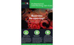 Professional Disinfecting Services - Brochure