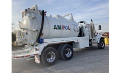 AMPOL - Model 70 Barrel - Stainless Steel New Vac Truck