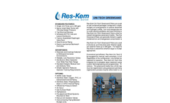  	Res-Kem - Model DT-Series - Water Softeners- Brochure