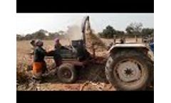Sardar Tractor Operated Chaff Cutter , Kadba Kutti , Heavy Duty Toka Machine  - Video