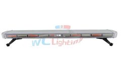 Wllighting - Model 47Inch COB - LED Emergency Flashing Warning Lightbar Car Truck Top Roof Strobe Light Bar Amber