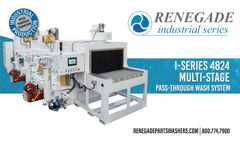 Renegade I-Series 4824 Conveyor Cleaning System