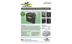 Renegade - Model TMB 6100 - Heavy Duty Automatic Top Load Parts Washers Brochure