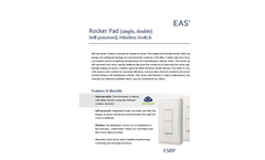 EnOcean - Model ESRP/ EDRP (OEM) - Self-Powered Controls Wireless Switch Brochure