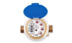 MecTo - Model CD ONE TRP - Sealed Register and Dry Dial Single Jet Water Meter