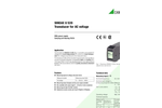 SINEAX - Model U539 - Transducer for AC Voltage - Datasheet