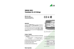 SINEAX - Model U553 - Transducer for AC Voltage - Datasheet