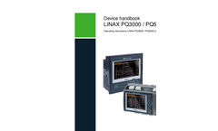 LINAX PQ3000 Transparent Monitoring of Power Quality and Energy Consumption - Operating Instructions