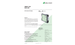 SINEAX C402 Alarm Unit - Data Sheet
