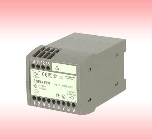 SINEAX - Model F534 - Transducer for Measuring Frequency