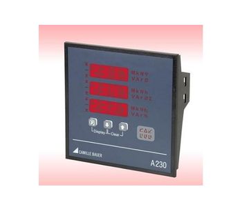 SINEAX - Model A230 - Multifunctional Power Monitor with System Analysis