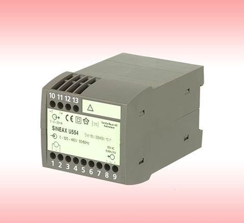 SINEAX - Model U554 - Transducer for AC Voltage with Different Characteristics