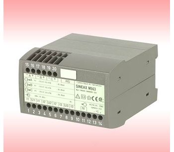SINEAX - Model M563 - Programmable Multi-Transducer Devices