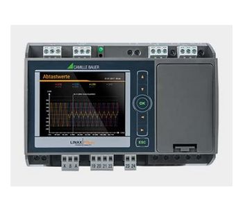LINAX - Model PQ5000 - Transparent Monitoring of Power Quality and Energy Consumption