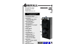Model 6150 NS - Indoor Wood Boiler Brochure