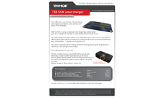 Tramigo - Model T22-Sun - Solar Charger Brochure