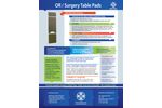 Amsco - Surgery Table Pads - Brochure