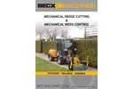 Becx Machine - Product Catalog