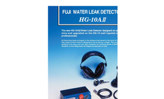 Model HG-10 All - High Performance Acoustic Leak Detector Brochure