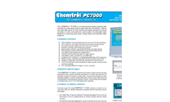Chemtrol - Model PC7000 - Microprocessor Based Programmable Controller Brochure