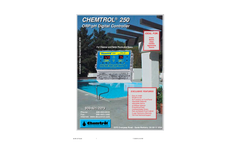 Chemtrol - Model 250 - ORP/pH Digital Controller Brochure