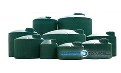 Norwesco - Model 120 Gallon - Above Ground Rainwater Green Water Tanks