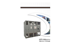 Millennium - Model VPI - E- 35kV Class - Medium Voltage Transformer Brochure