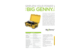 Big Genny - Portable Rechargeable Battery Brochure