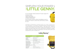 Little Genny - Portable Rechargeable Battery Brochure