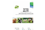 Zeta - Cattle and Sheep Bedding Natural Product Brochure