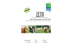 Zeta - Cattle and Sheep Bedding Natural Product Brochure