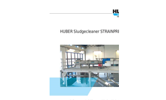 Huber - Sludge Screens Brochure