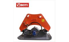 Lydite - Model BYKC150 - Construction excavator hydraulic vibrating plate compactor for sale with hydraulic power