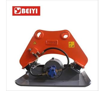 Lydite - Model BYKC150 - Construction excavator hydraulic vibrating plate compactor for sale with hydraulic power