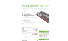 IDE Progreen - Model SW-L 5000 - SWRO Chemical-Free Desalination Plant Datasheet