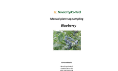 Manual Plant Sap Blueberry Sampling Services Brochure