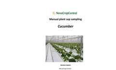 Manual Plant Sap Cucumber Sampling Services Brochure