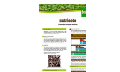 Nutricote - Slow Released Coated Fertilizer Brochure