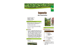 Topcote - Coated Fertiliser Brochure