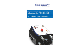 Gregory - Model FCS-D-150 - Integrated System for Engines Measurement Brochure