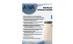 Aqua Plus - Model Series 1 - Indirect Fired Water Heaters Brochure