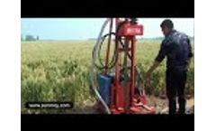 How to Drill a Water Well? Diesel Engine Hydraulic Water Well Drilling Rig - Video