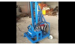 Portable Water Well Drilling Machine - Video