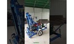 HF260D Portable Hydraulic Water Well Drilling Machine - Video