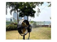 Windchill misting hot sale fan