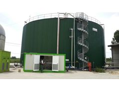 BioBANG installed on biomethane plant in Italy.